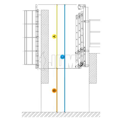 Drop-down ladder - Key measurements How to specify your drop-down ladder?